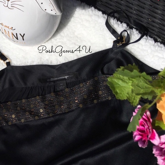 PRELOVED ✨ Express Black Silk Blouse - Picture 2 of 4